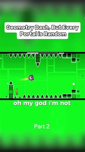 Geometry Dash But, Every Portal is Random #geometrydash #moldy #gd #foryoupage #foryou