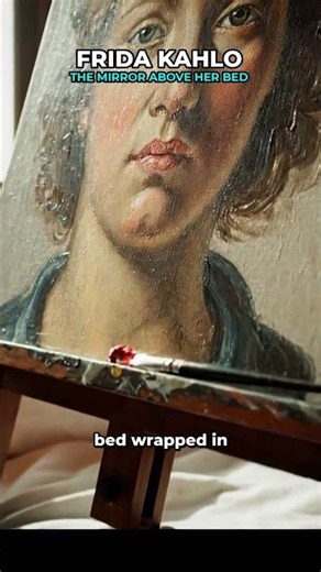 Frida Kahlo Painted Herself Because of a Mirror Above Her Bed