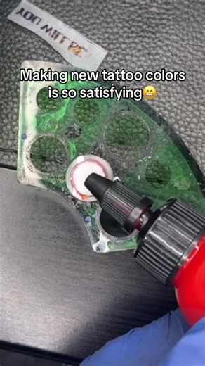 Creating New Tattoo Colors: A Satisfying Process