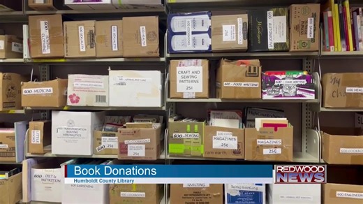 From #RedwoodNews: Humboldt County Library - Eureka Main Branch is accepting donations of books, movies, and music on Tuesdays and Thursdays 10:00-12:00. The materials not only go to the library but also support the jail | Redwood News