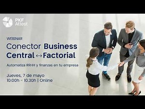 Webinar | Conector Business Central ↔ Factorial | PKF Attest