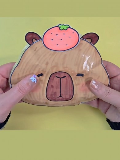 DIY Capybara Squishy House Tutorial