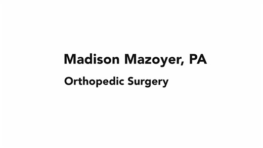 Madison Mazoyer, PA