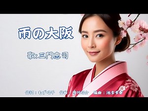 雨の大阪 三門忠司