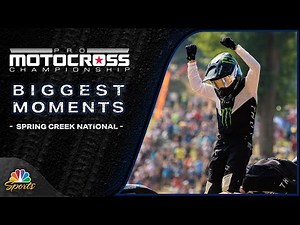 Pro Motocross 2025 highlights: Spring Creek National biggest moments | Motorsports on NBC