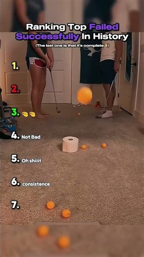 Ranking top failed successfully in history 🤣