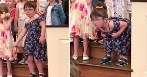 Dancing 5-Year-Old Steals the Show at Preschool Graduation and Leaves Everyone in Stitches