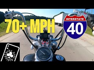 Honda Shadow 750 Aero: Highway Test Run!