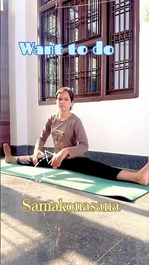 Want your middle split ? Try these stretches | yogistic girl | split tutorial