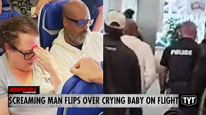 5K views · 27 reactions | Screaming Man Flips Out Over Crying Baby On Flight | Indisputable with Dr. Rashad Richey | Facebook
