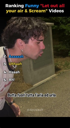 Ranking Funniest Scream Challenge 😭 #ranking #funny #shorts
