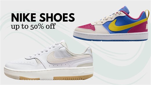 Up to 50% Off Nike = Shoes Starting Under $20!