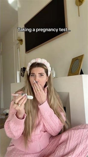 Taking a pregnancy test... 👀😭 #shorts