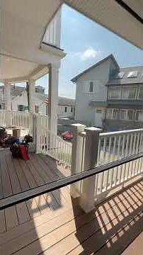 Phantom Motorized Screens at Breezy Point beach house