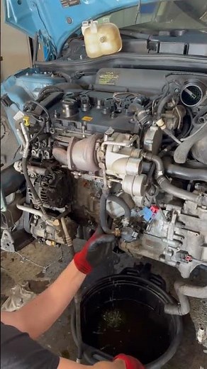 Mini Cooper Oil filter housing replacement #autocare #automobile #automaintenance #carrepair
