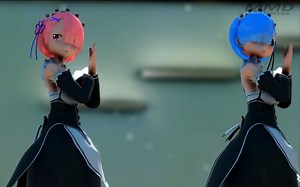 【拉姆＆蕾姆】極楽浄土【MMD//Necrox】（授权转载）