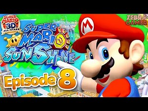 Super Mario Sunshine Gameplay Walkthrough Part 8 - Delfino Plaza 100%! - Super Mario 3D All-Stars