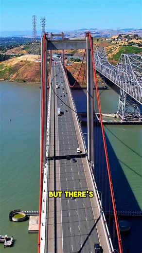 The Bridge that learned from a collapse #alfredzampabridge #geotok #suspensionbridge #california #nowyouknow