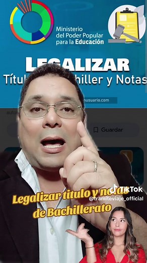 Legalización de Notas de Bachillerato Actualizadas