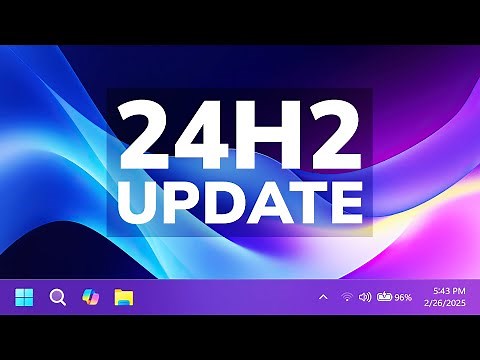 New Windows 11 24H2 Feature Update – Taskbar, Personalization, Camera in Main Release (KB5052093)