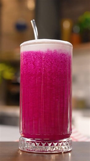 Rengine Aşık Olacaksınız! 😍 Şifalı Pink Latte Tarifi 💖