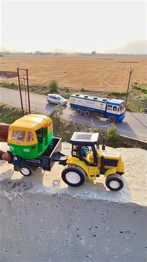 sonalika Tractor Trolley & Farm Die-Cast model Testing 🔥 #sonalika​ #tractor​