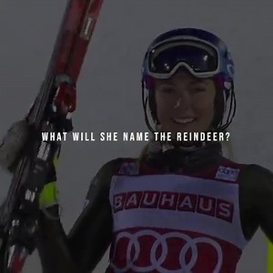 28K views · 2.1K reactions | ICYMI...wait, we missed it too. 樂 Sure, Mikaela Shiffrin broke a record that the Swede legend Ingemar Stenmark held for 30+ years (keep in mind - she's only 24), but the real question is: WHAT WILL SHE NAME HER REINDEER?! 歷Rudolph (2013) 歷Sven (2016) 歷Mr. Gru (2018) 歷❓ | U.S. Ski & Snowboard Team | Facebook