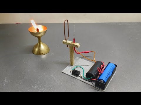 बिना Motor के हवा देती है ये Machine | 400KV High Voltage Ionic Fan ⚡ Amazing DIY Air Ionizer