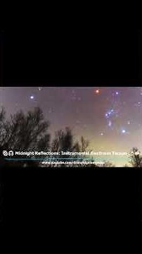 🌌🎧 Midnight Reflections: Instrumental Electronic Escape 🌙💫 | (Official Music Video)