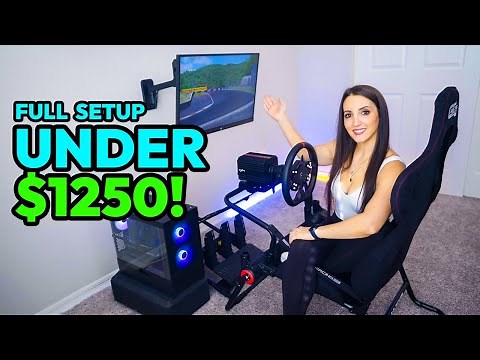 The Best Budget Sim Racing Setup? PXN VD10 and Next Level Racing GTLite Pro Review!