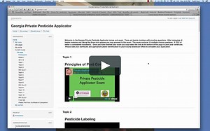 Georgia Private Pesticide Applicator Exam Online