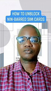 Here is a way out to your NIN-barred SIM CARD. #codes #phones #code #callcenter #phone #SIM #SimRegistration #cards #network | Adesina Sanjo Ogunrinu