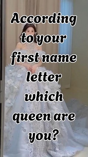 According To Your first name letter which queen are you ?#trending #shorts #viral #queen