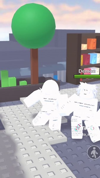 Encontré una solicitud de trabajo en Roblox