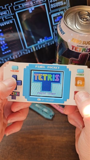 My Arcade Tetris Pixel Pocket 🕹 Keychain Retro Gaming NES Tetris on the Retro Champ as well