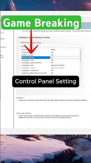 Biggest Nvidia Control Panel Mistake! #nvidia #gaming