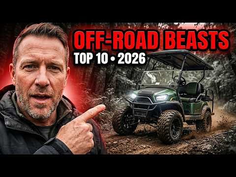 10 Best Off-Road Golf Carts – Built Like Beasts!