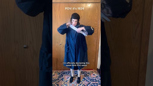 Get ready with me for a 1924 anti-flirt club