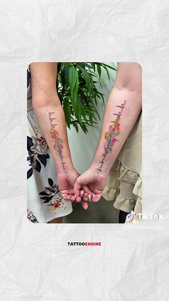 Meaningful Mom and Daughter Tattoos for Eternal Love