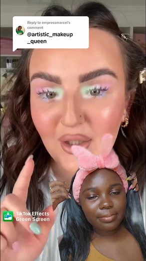 Replying to @empressmarcel EASTER 🐣 EYESHADOW FILTER TUTORIAL ✨️ 😍 💖 #easter #eastereggs #easterfilterchallenge #eyeshadowtutorials #fyp #greenscreenvideo