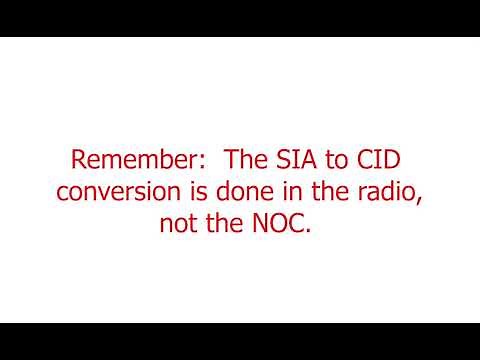 Programming an SLE-MAX2 StarLink Communicator for SIA to CID Conversion