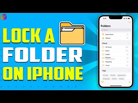 how to lock a folder on iPhone 2023