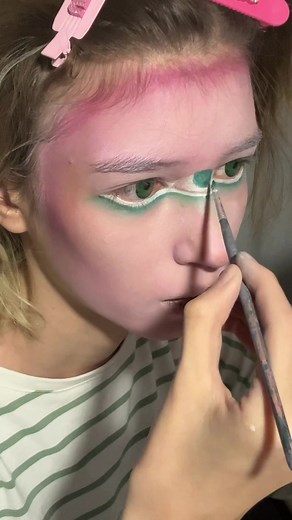 🛸 #cosplay #alien #makeup #fyp #occosplay #cosplaytransition