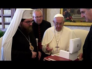 Pope and head of Czech and Slovak Orthodox Church speak ecumenism in first meeting