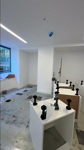 Howdens kitchen installation. Excited to turn this blank canvas into a stylish, functional space .