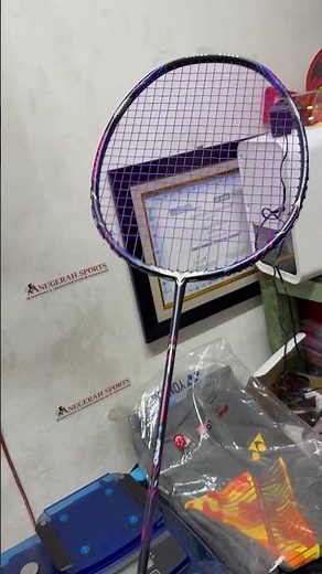 Raket nya Jonatan Christie & Ginting , Victor Thruster Ryuga II Pro by ‪@anugerahsports‬