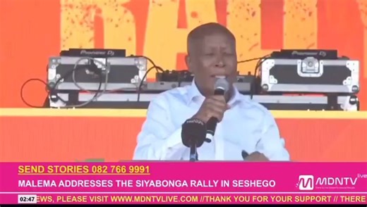 1.5K views · 13 reactions | EFF leader Julius Malema says Zimbabweans should have access to employment, but it should be within their own municipalities in Zimbabwe. #EFFSiyabongaRally | Advocacy For Human Rights and Democracy | Facebook