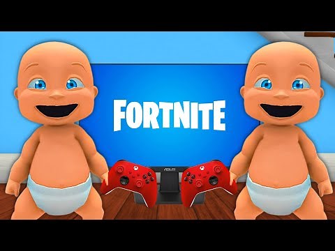 Baby Plays FORTNITE SEASON 4!