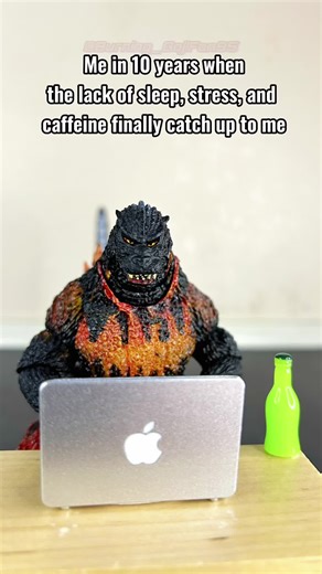 It’s only a matter of time. 😂💀 #fyp #fypシ #godzilla #burninggodzilla #trend #shmonsterarts #godzillameme #godzillaskits #figureskits #funnymoments #relatable #meme