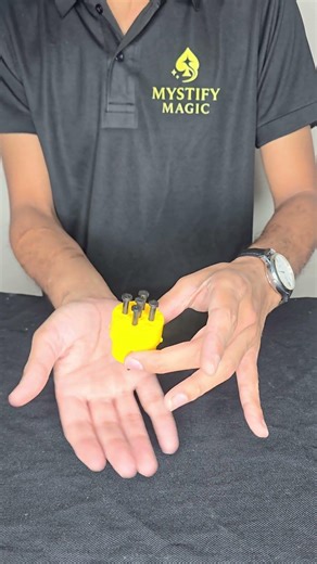 Spike Through Coin Magic Trick Impossible Coin Penetration! #shorts